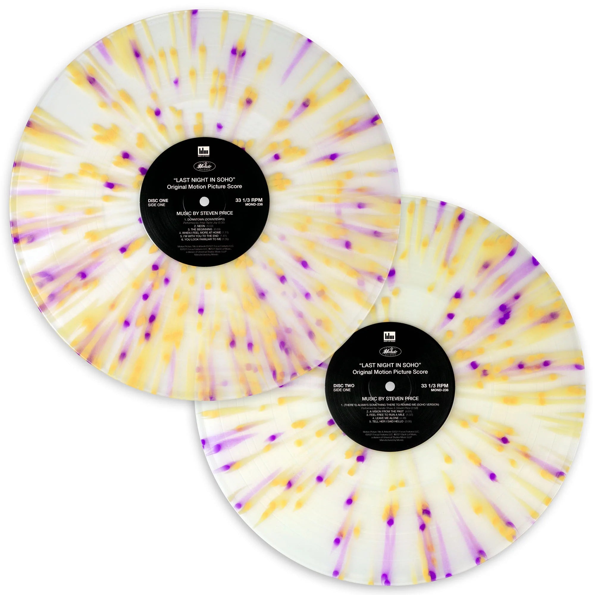 Last Night in Soho (Original Motion Picture Score) (Splatter Color Vinyl 2 LP)