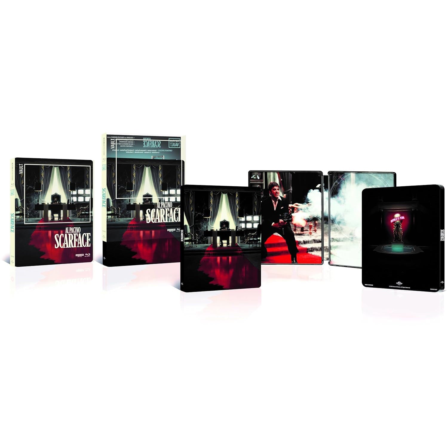 Лицо со шрамом (4K UHD + Blu-ray) The Film Vault Steelbook