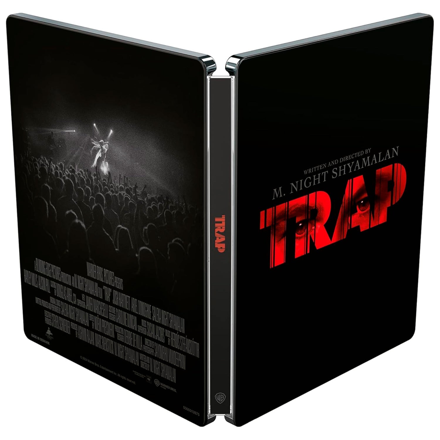 Ловушка (2024) (англ. язык) (4K UHD + Blu-ray) Steelbook