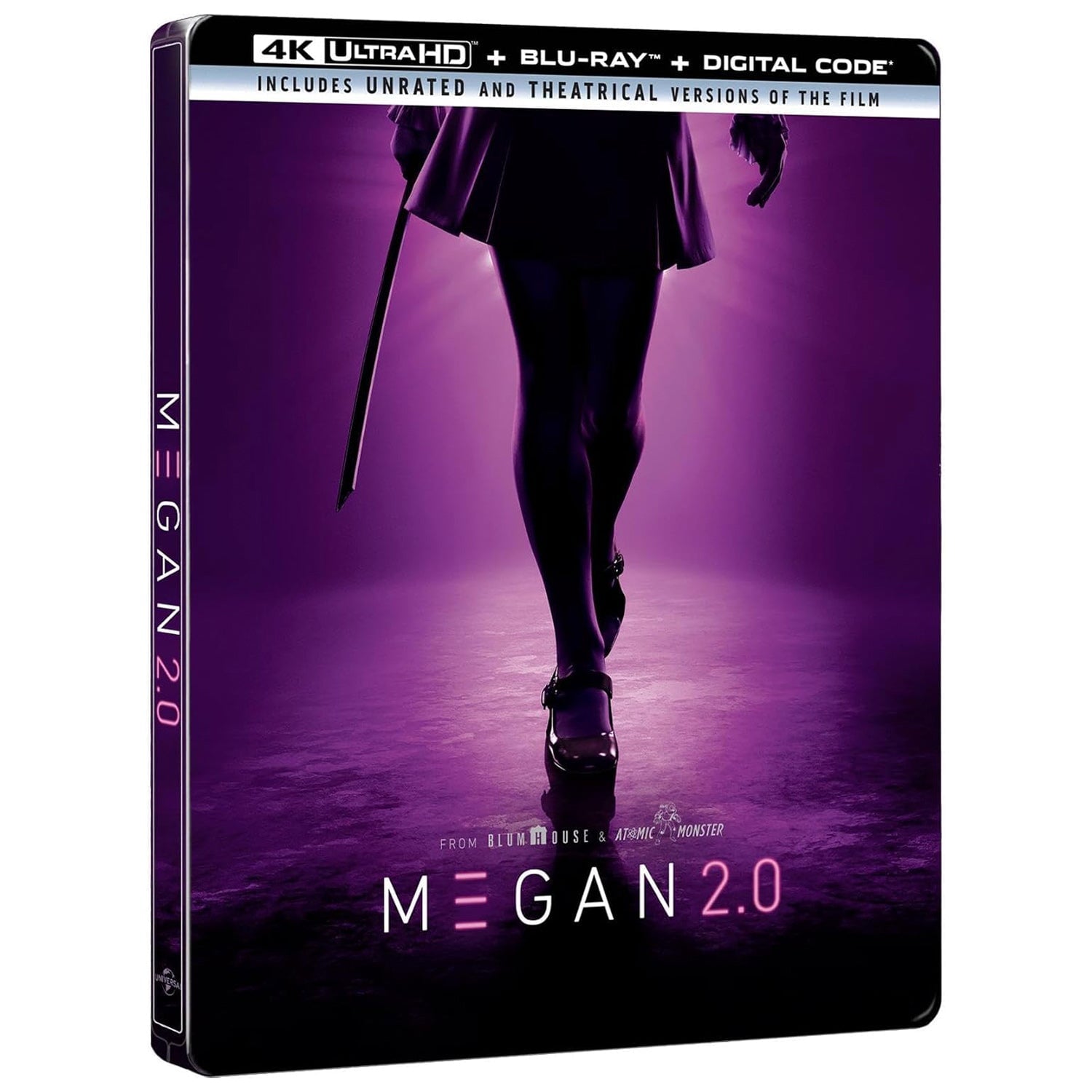 М3ГАН 2.0 (2025) (англ. язык) (4K UHD + Blu-ray) Steelbook