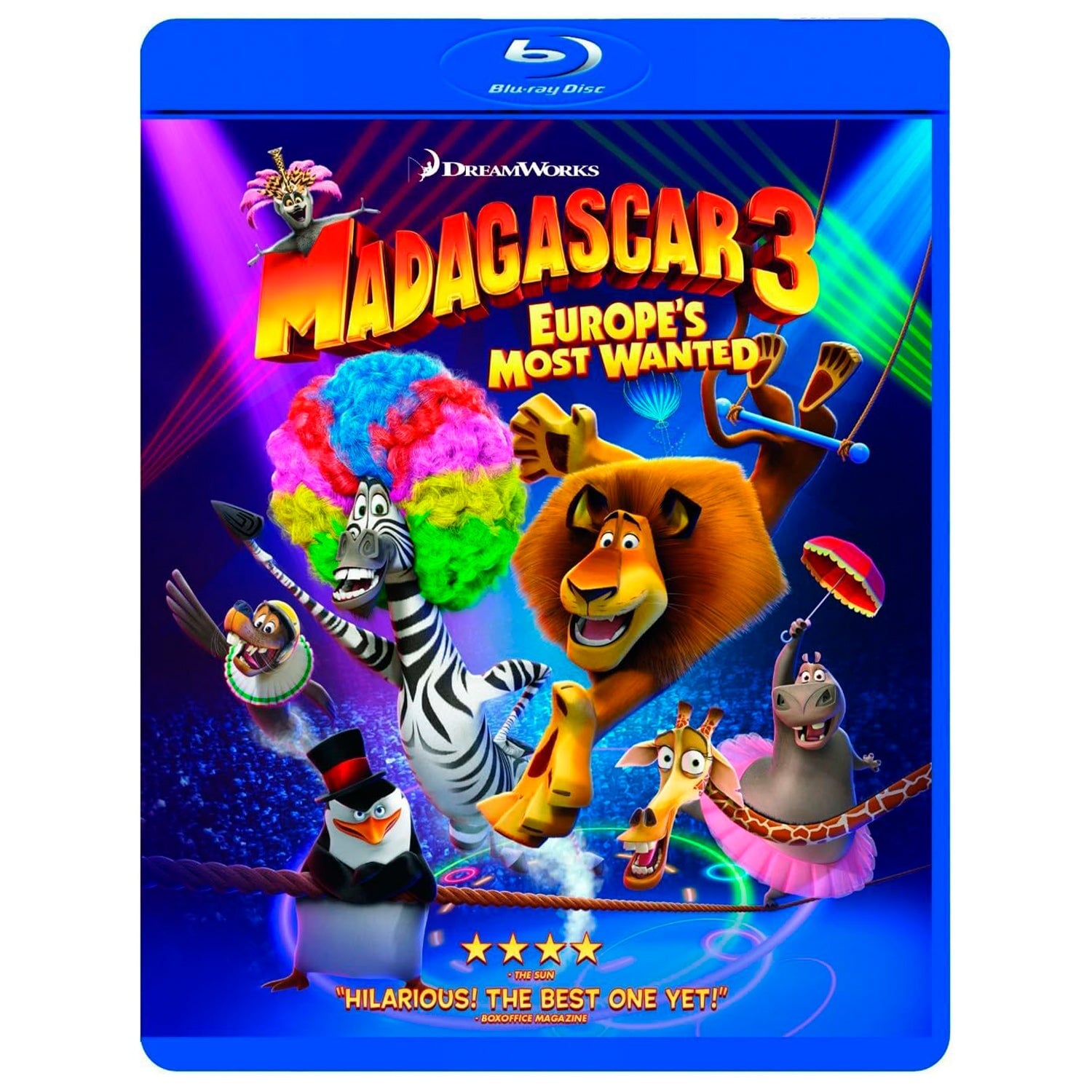 Мадагаскар 3 (Blu-ray)