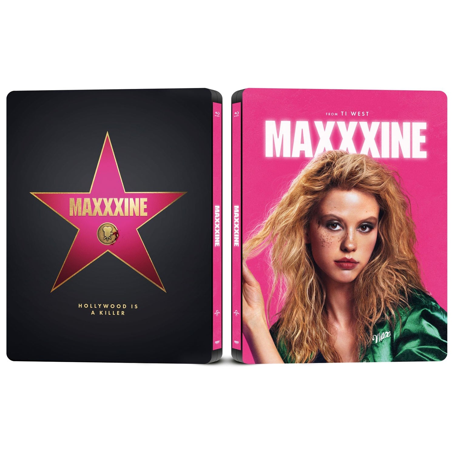 Максин XXX (2024) (англ. язык) (4K UHD + Blu-ray) Steelbook