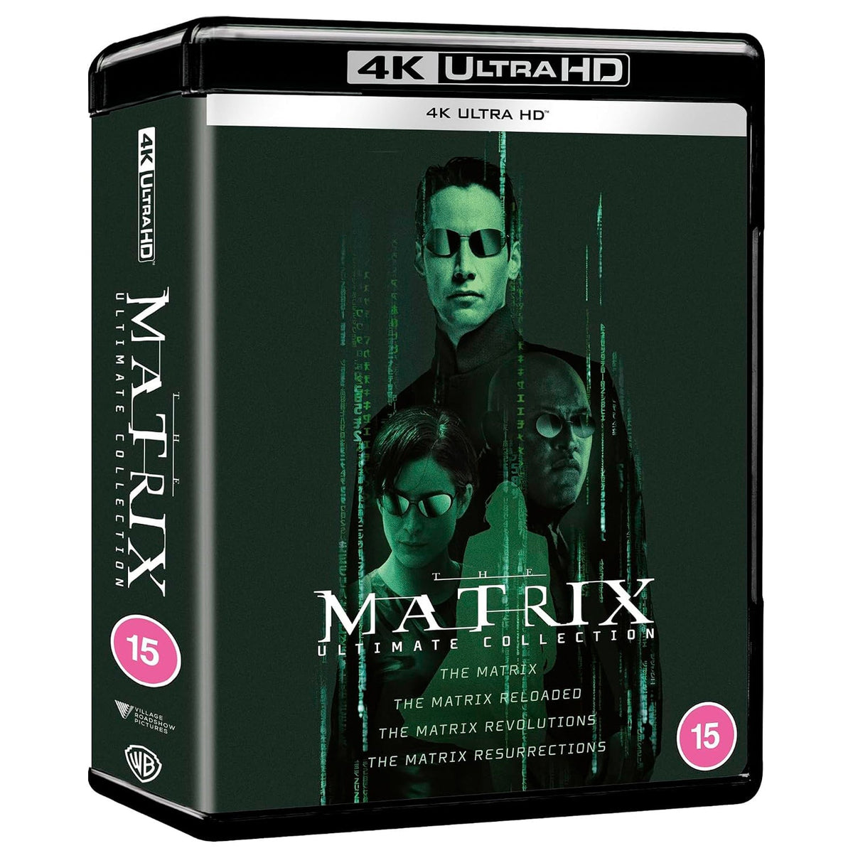 Матрица: Полная коллекция (+ Аниматрица) (4K UHD + Blu-ray)