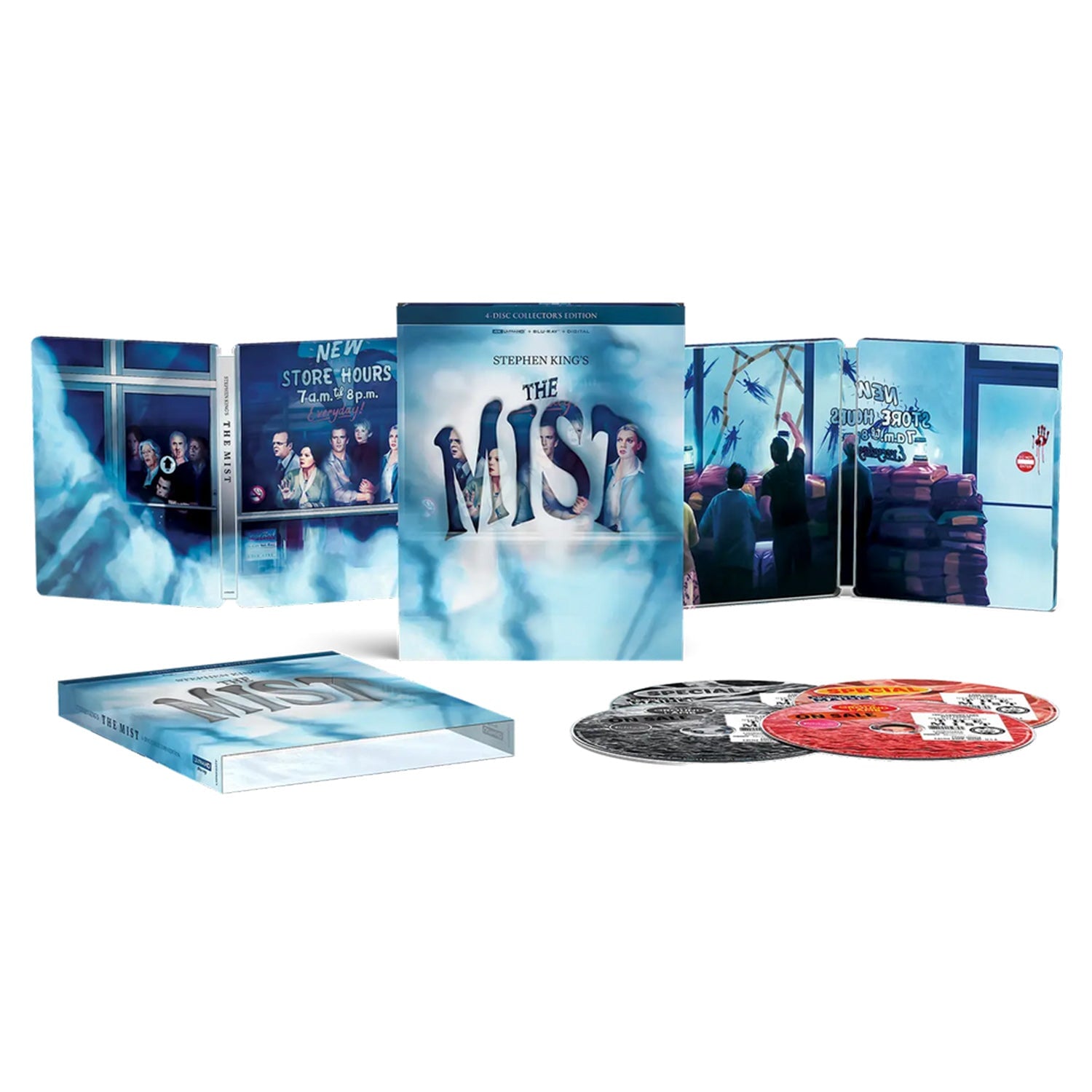 Мгла (2007) (англ. язык) (4K UHD + Blu-ray) Steelbook