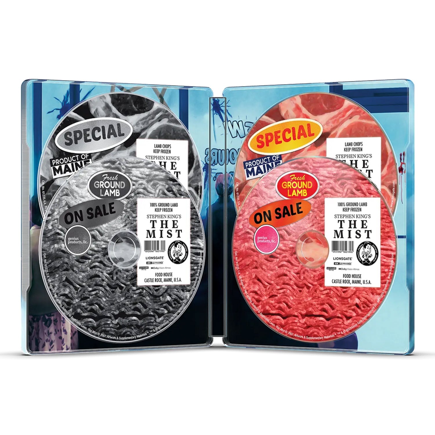 Мгла (2007) (англ. язык) (4K UHD + Blu-ray) Steelbook