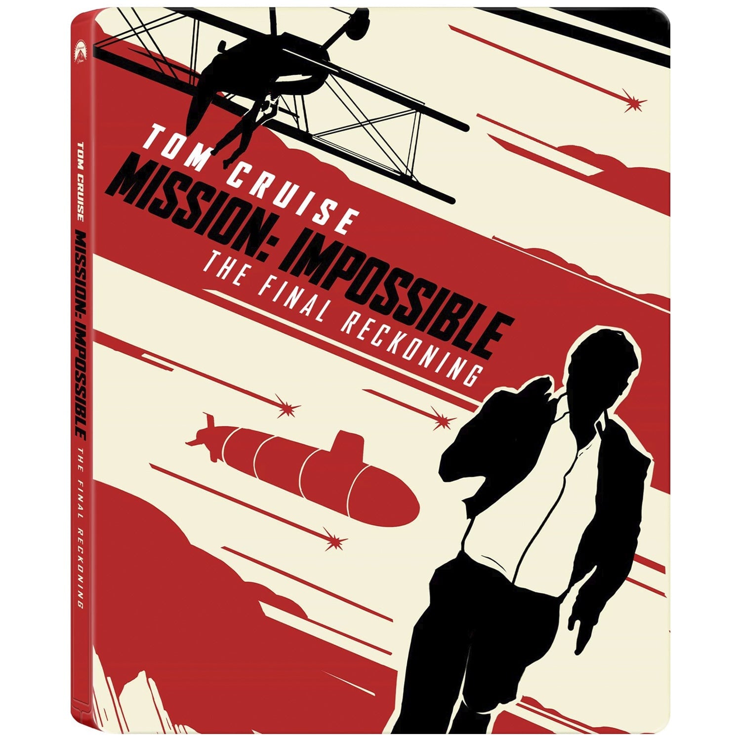 Миссия невыполнима: Финальная расплата (2025) (англ. язык) (4K UHD + 2 Blu-ray) Steelbook