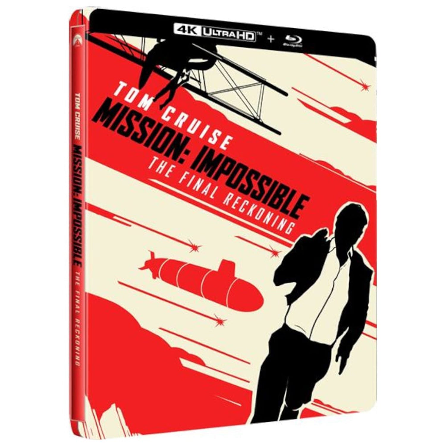 Миссия невыполнима: Финальная расплата (2025) (англ. язык) (4K UHD + 2 Blu-ray) Steelbook