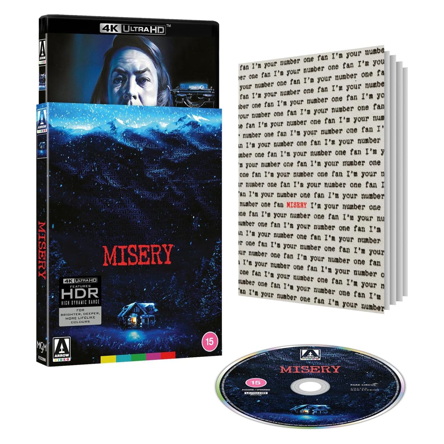Мизери (1990) (англ. язык) (4K UHD Blu-ray)