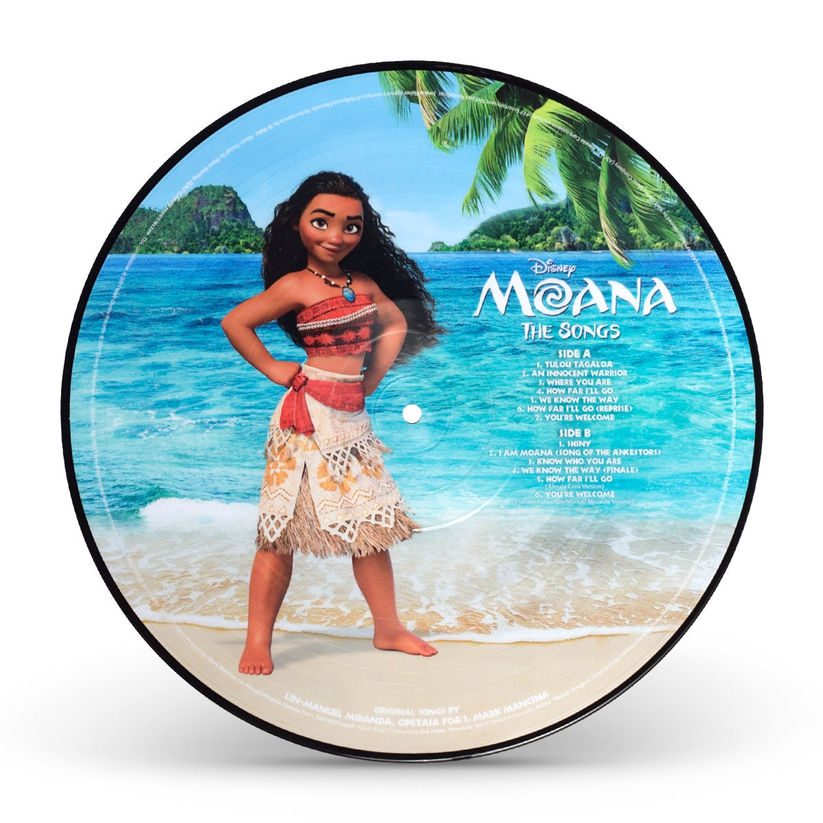 Moana: The Songs (Soundtrack) (Picture Disc Vinyl LP)