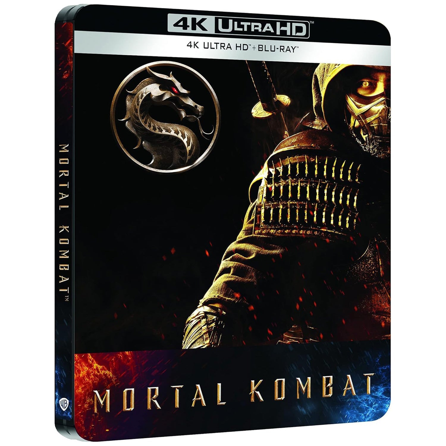 Мортал Комбат (англ. язык) (4K UHD + Blu-ray) Steelbook