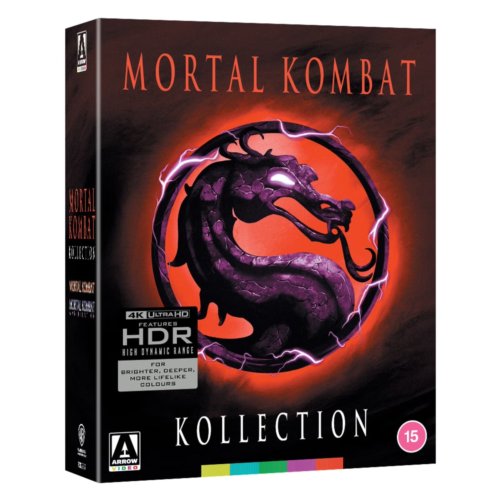 Mortal Kombat: Коллекция фильмов (1995-1997) (англ. язык) (4K UHD) Limited Edition