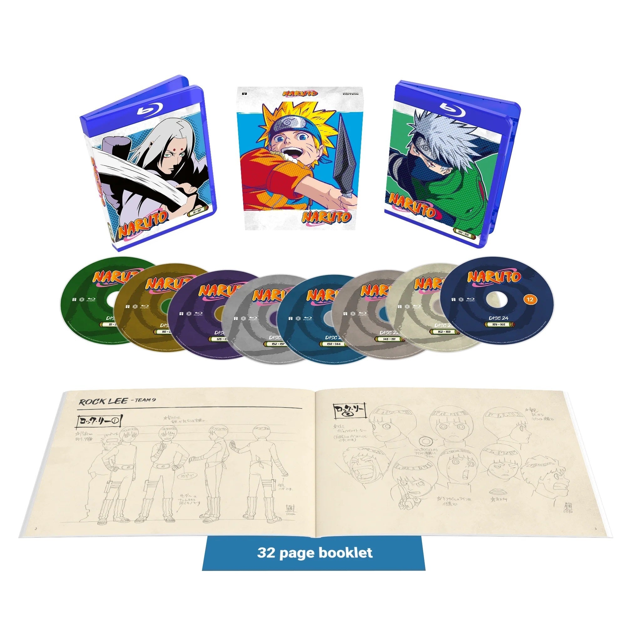 Наруто (сериал) Collector's Edition Set 3 (2004-2005) (англ. язык) (8 Blu-ray)