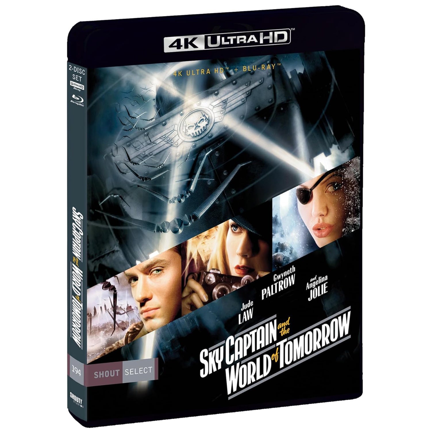 Небесный капитан и мир будущего (2004) (англ. язык) (4K UHD + Blu-ray)