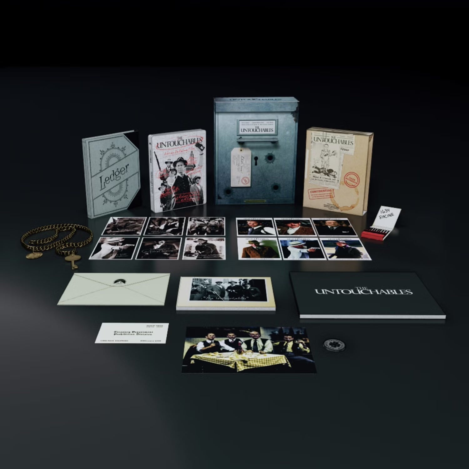 Неприкасаемые (1987) (4K UHD) Steelbook Deluxe Collector’s Edition BETA AXE #1