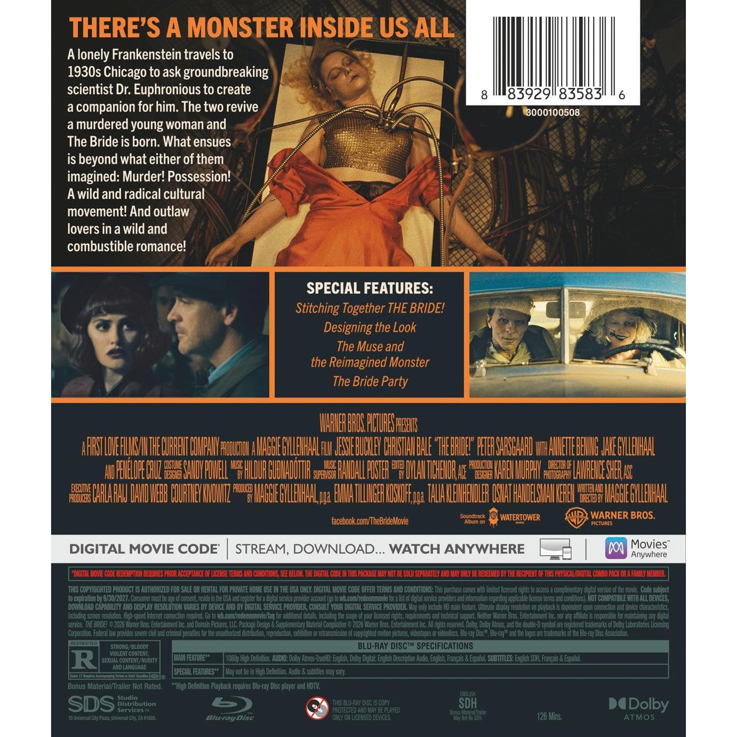 Невеста! (2026) (англ. язык) (Blu-ray)