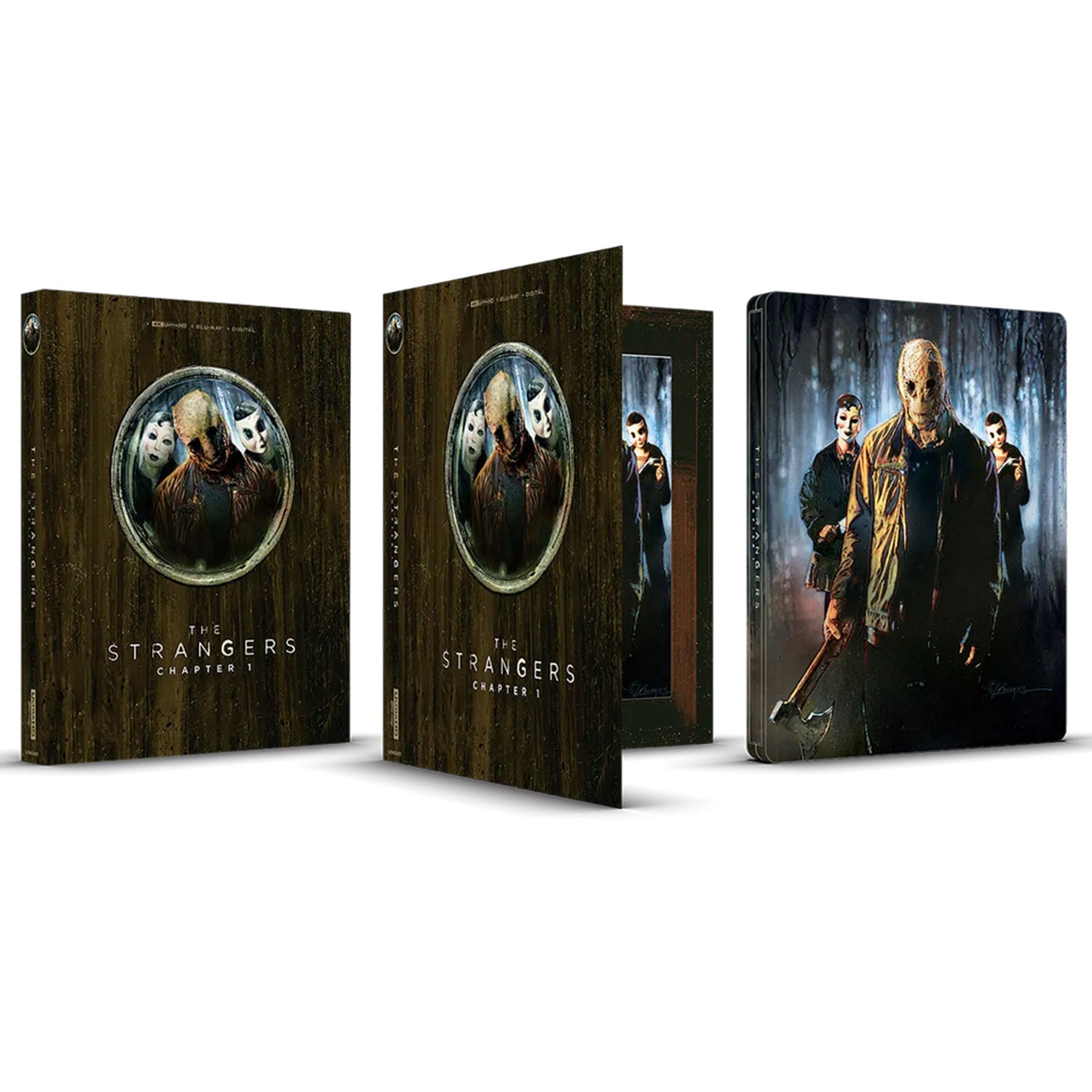 Незнакомцы: Начало (2024) (англ. язык) (4K UHD + Blu-ray) Steelbook