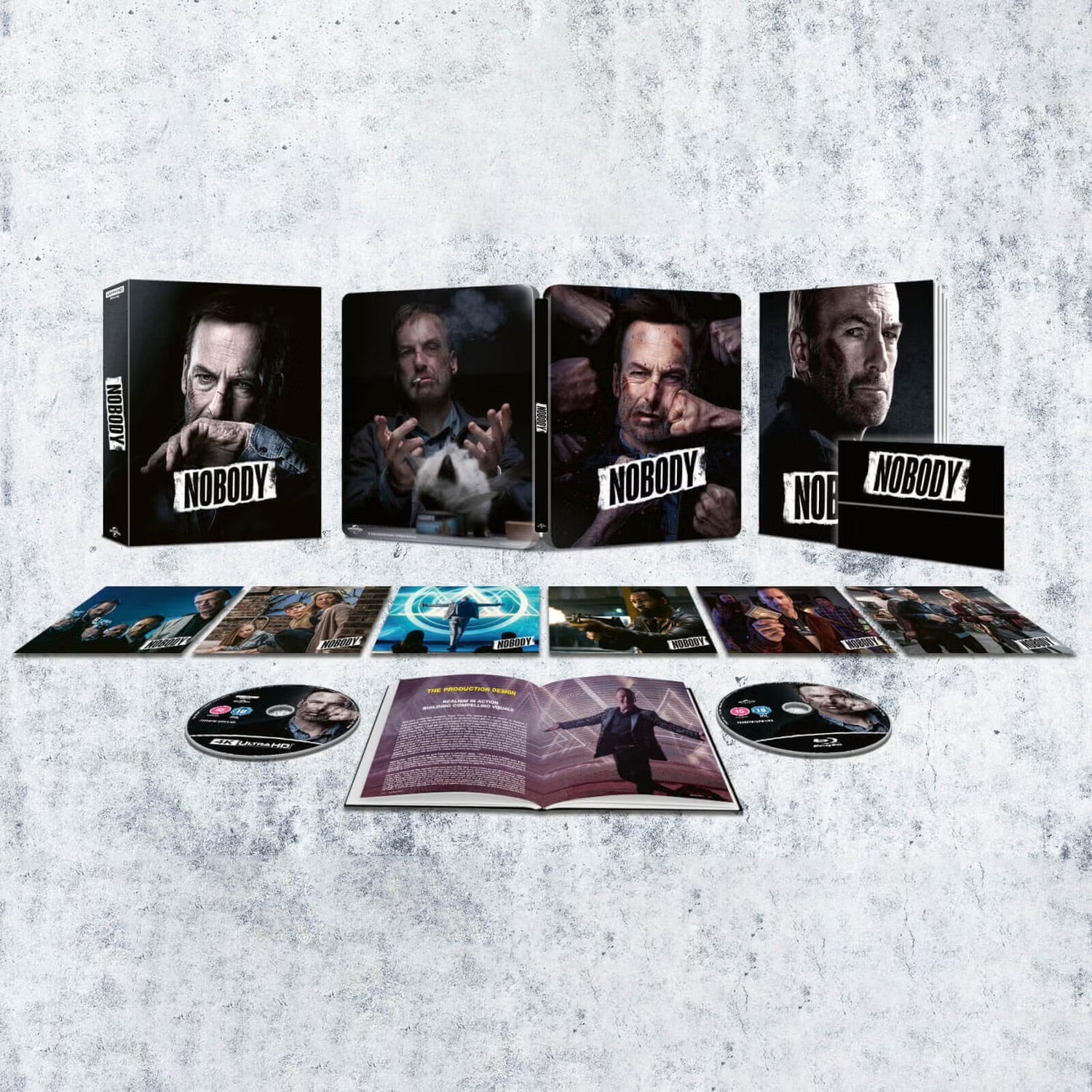 Никто (англ. язык) (4K UHD + Blu-ray) Exclusive Limited Collectors Edition Steelbook