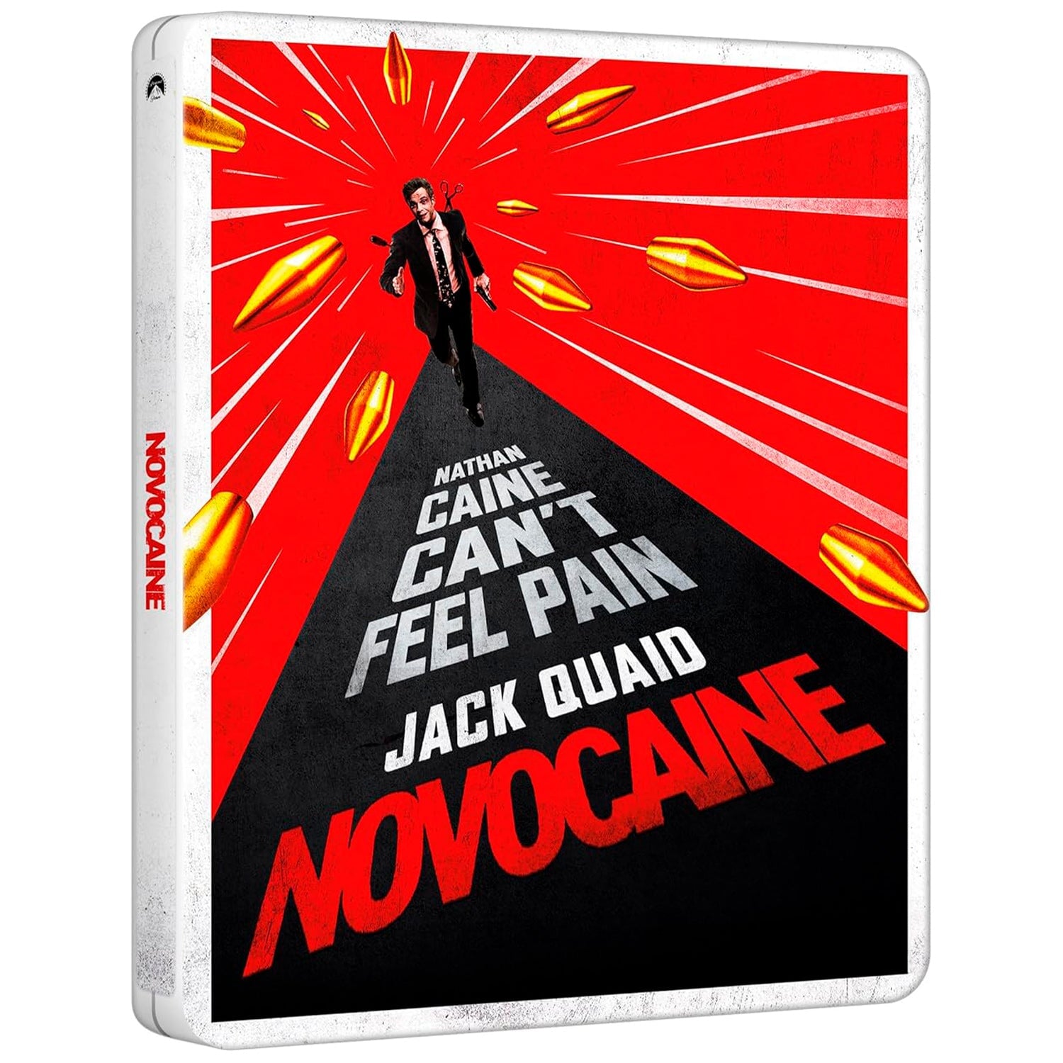 Новокаин (2025) (англ. язык) (4K UHD + Blu-ray) Steelbook