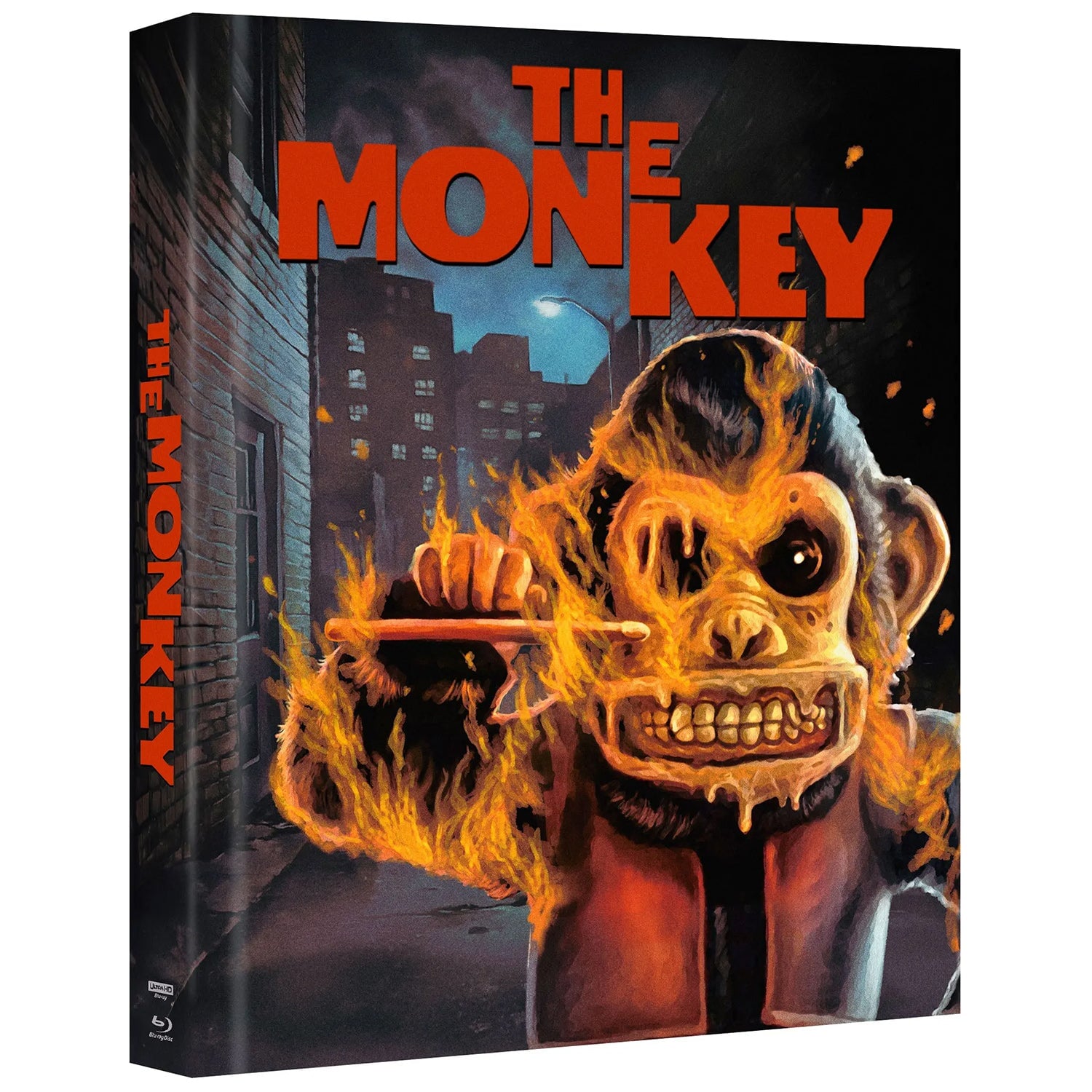 Обезьяна (2025) (англ. язык) (4K UHD + 2 Blu-ray) Mediabook