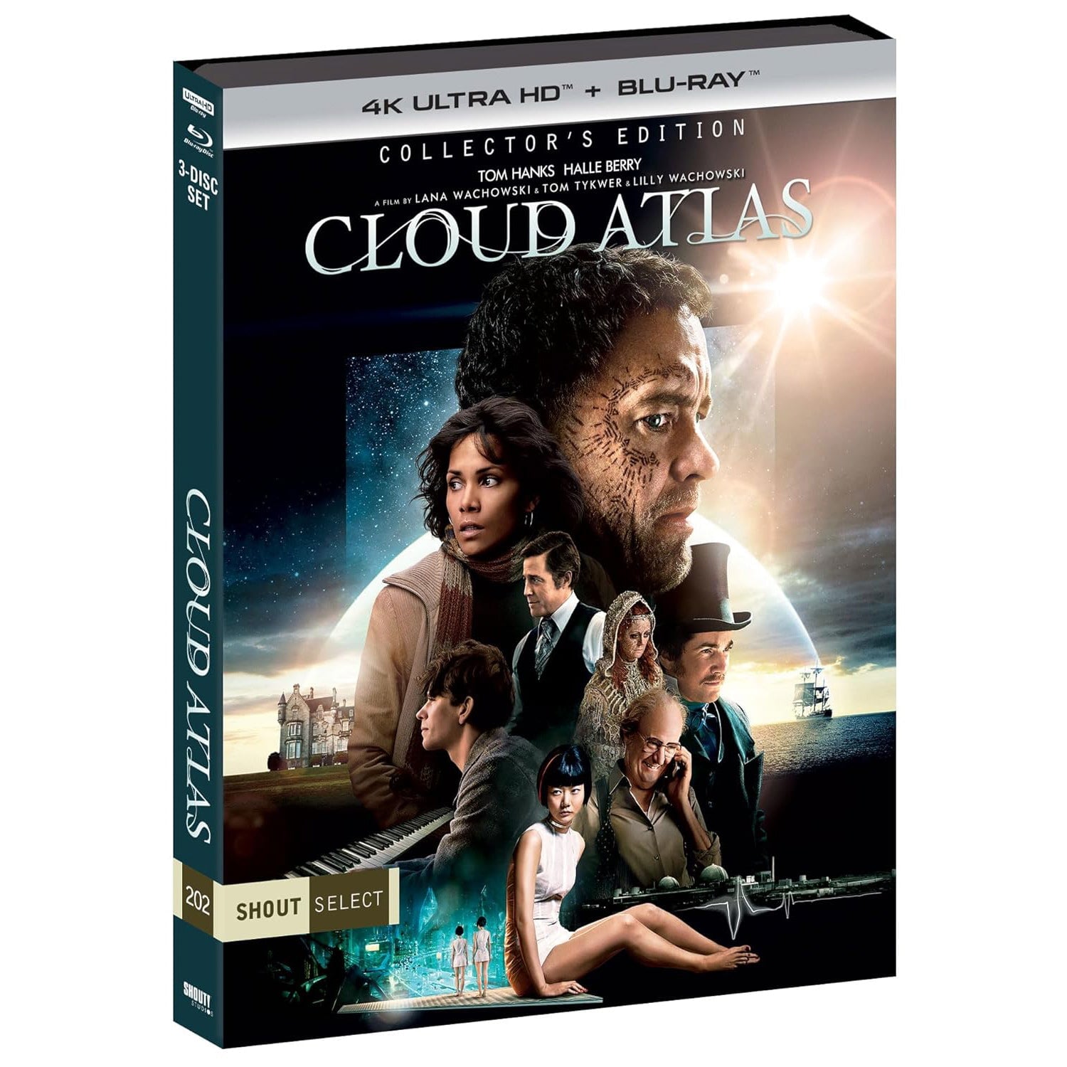 Облачный атлас (2012) (англ. язык) (4K UHD + Blu-ray)