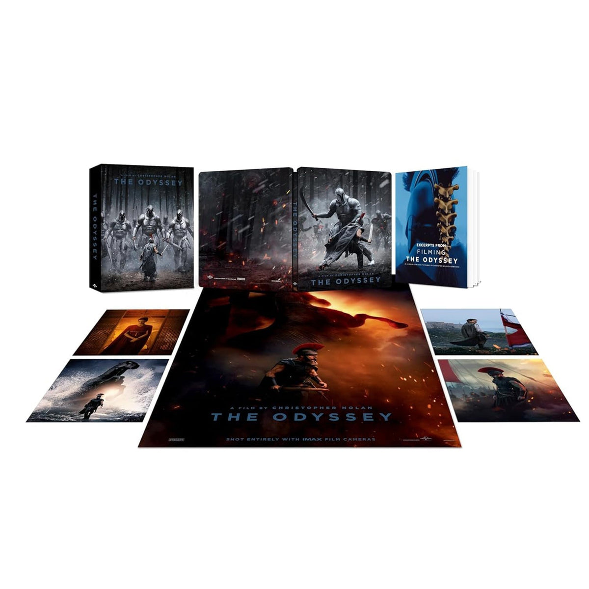 Одиссея (2026) (англ. язык) (4K UHD + 2 Blu-ray) Steelbook Ultimate Collector's Edition
