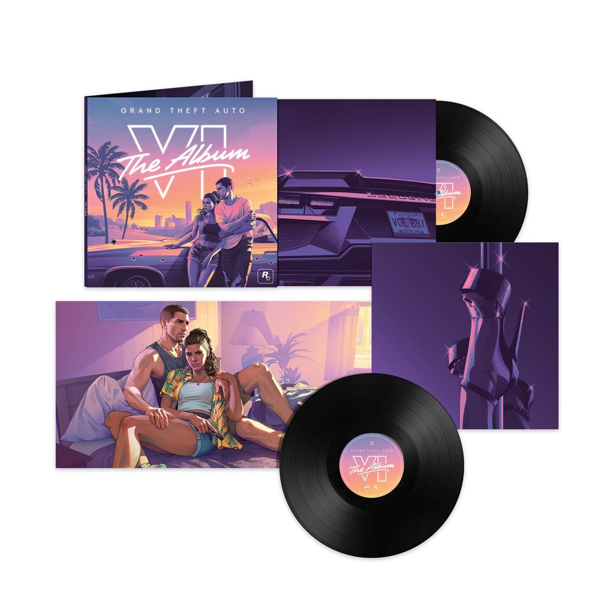 Grand Theft Auto VI: The Album (Black Vinyl 2LP)