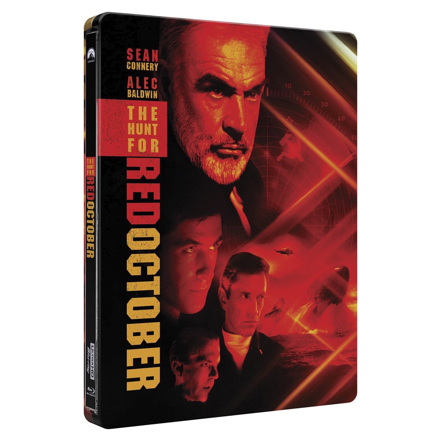 Охота за «Красным Октябрем» (1990) (англ. язык) (4K UHD + Blu-ray) Steelbook