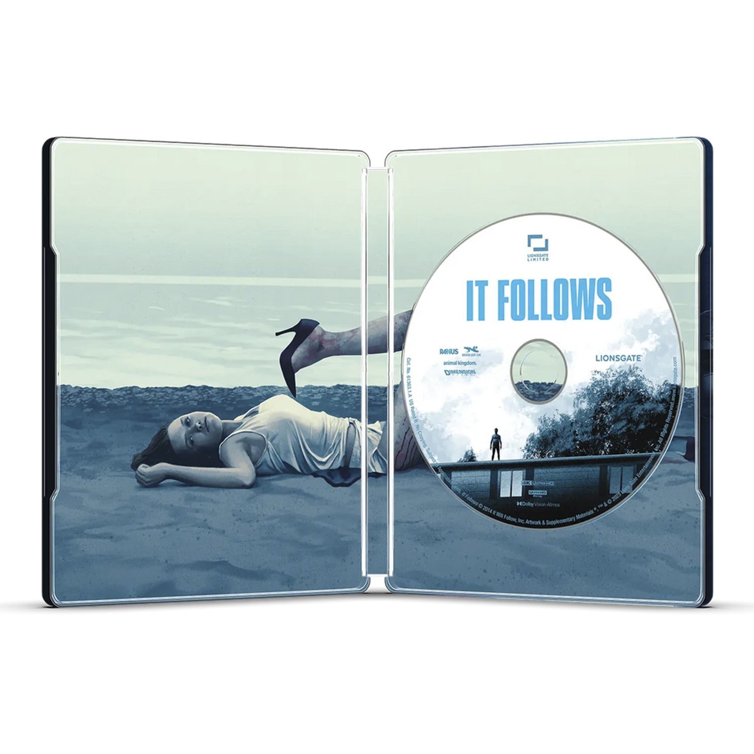 Оно приходит за тобой (2014) (англ. язык) (4K UHD Blu-ray) Steelbook