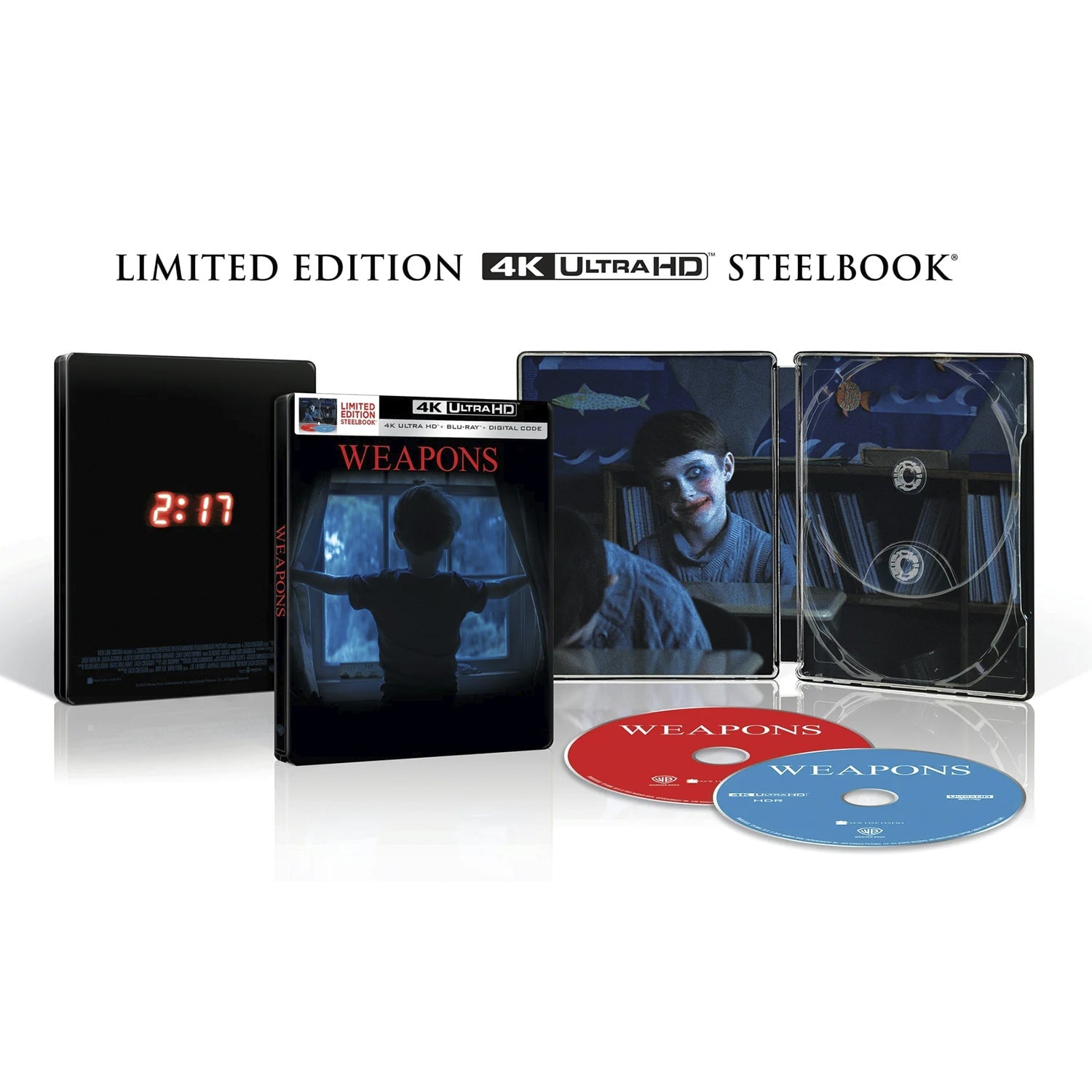 Орудия (2025) (англ. язык) (4K UHD + Blu-ray) Steelbook