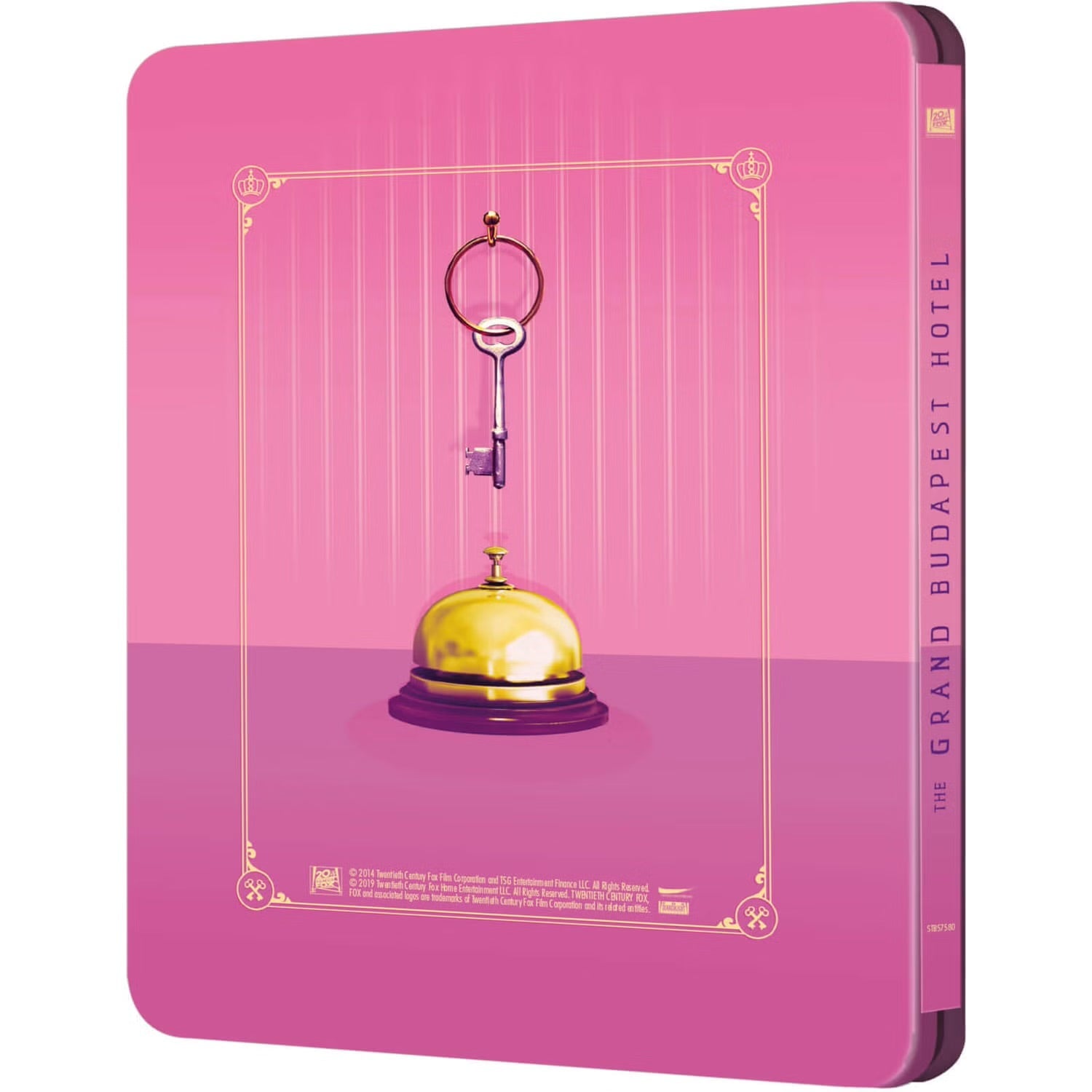 Отель «Гранд Будапешт» (Blu-ray) Steelbook