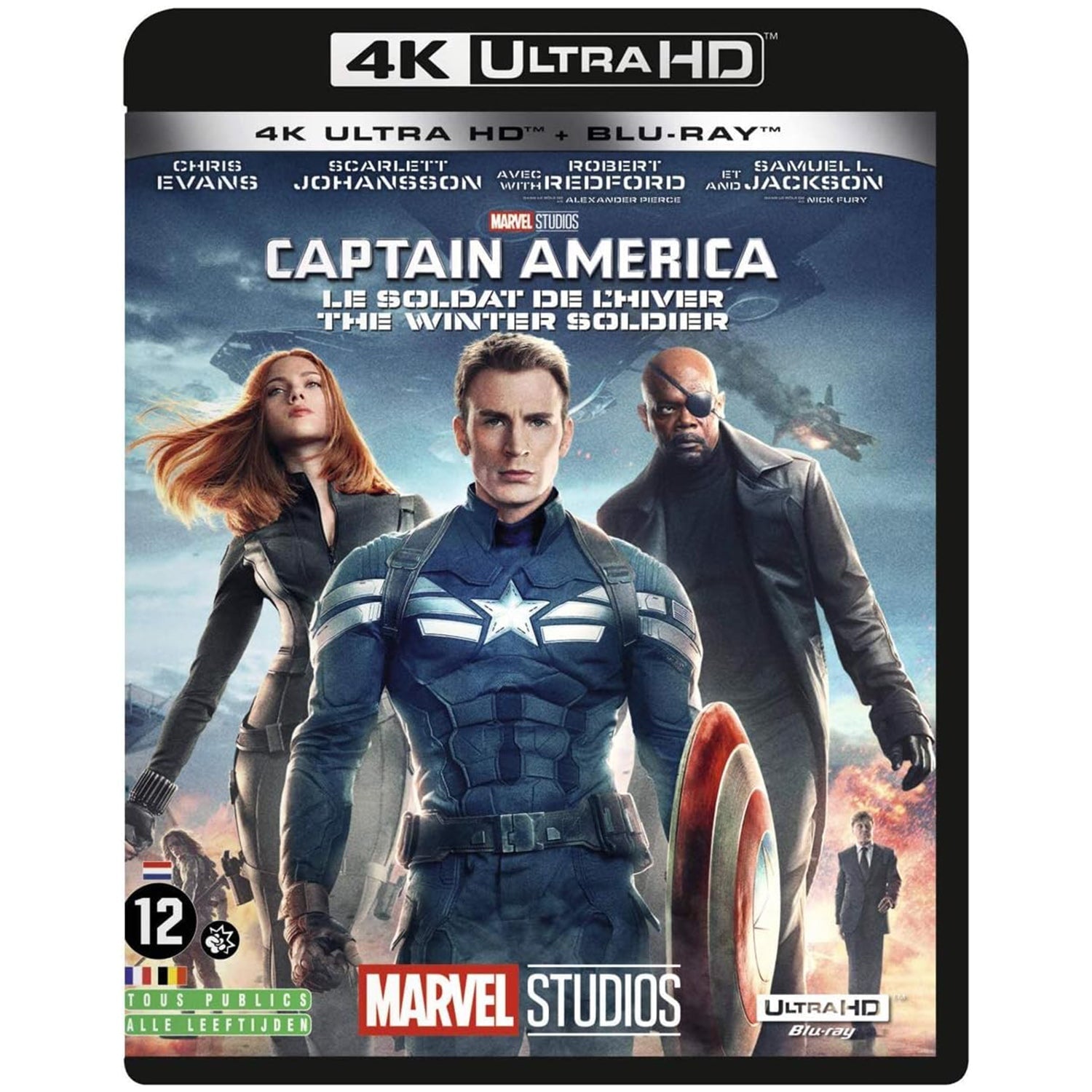 Первый мститель: Другая война (4K UHD + Blu-ray)