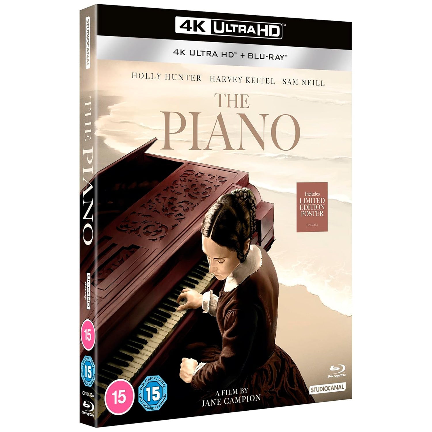 Пианино (1992) (англ. язык) (4K UHD + Blu-ray)