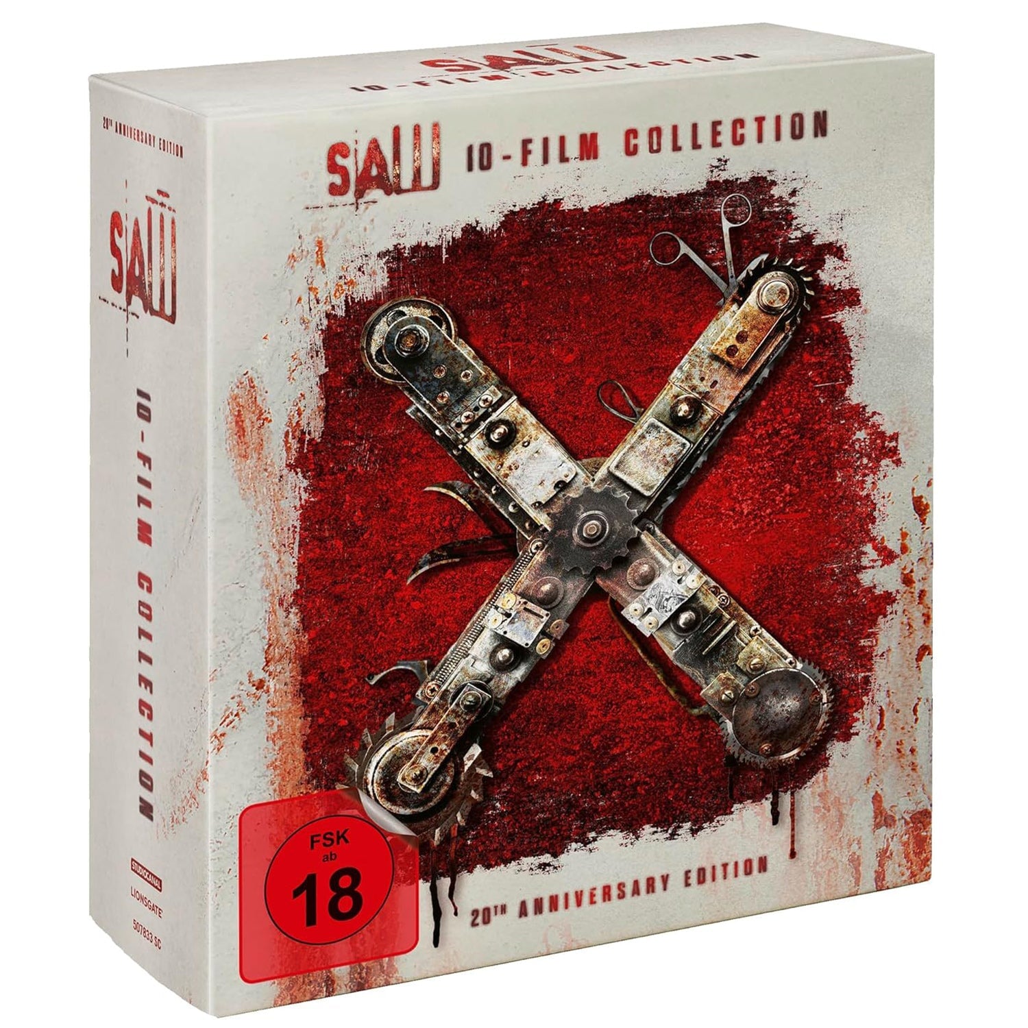 Saw 10-Film Collection (10 Blu-ray) 20th Anniversary Edition