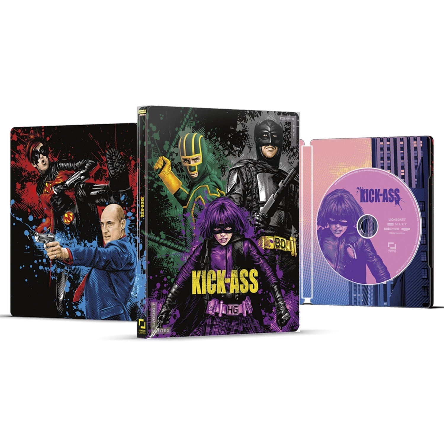 Пипец (2010) (англ. язык) (4K UHD Blu-ray) Steelbook