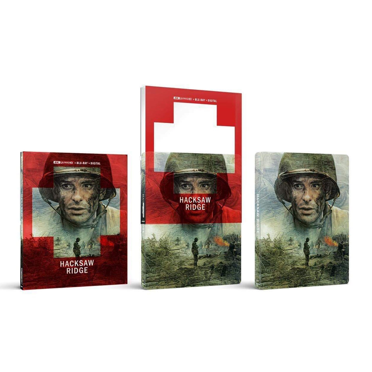 По соображениям совести (2016) (англ. язык) (4K UHD + Blu-ray) Steelbook