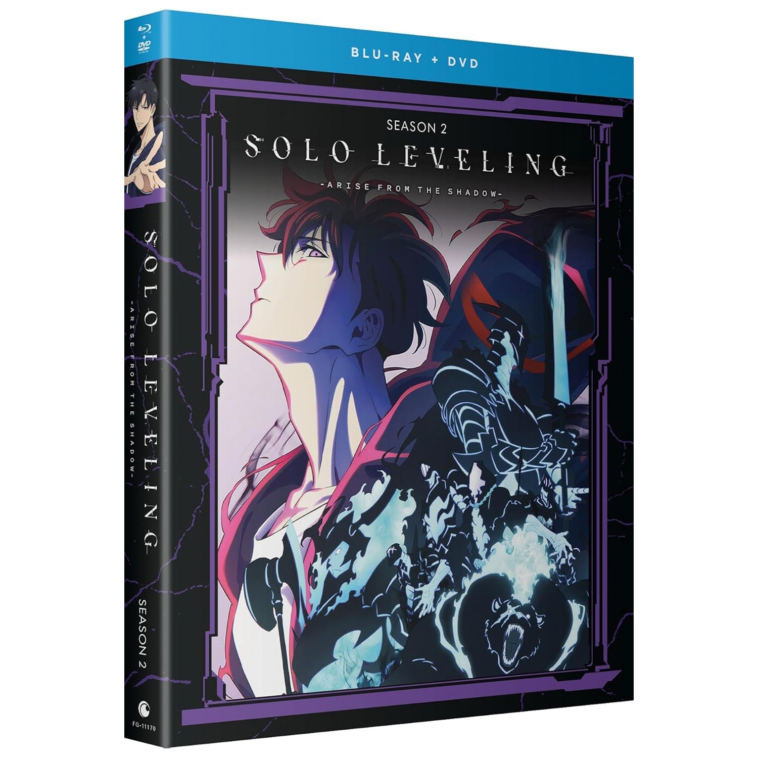 Поднятие уровня в одиночку: Сезон 2 (2024) (англ. язык) (2 Blu-ray + 2 DVD)