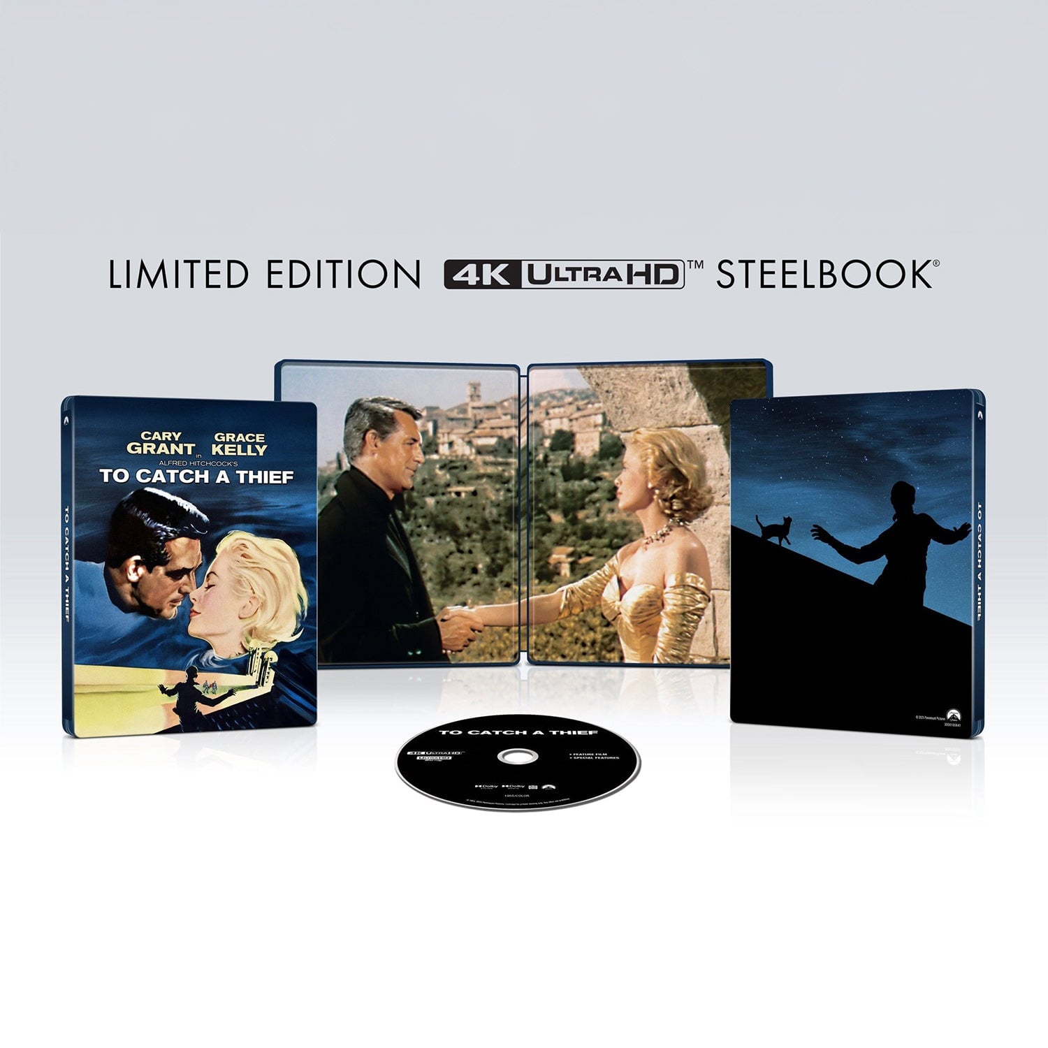 Поймать вора (1955) (англ. язык) (4K UHD Blu-ray) Steelbook