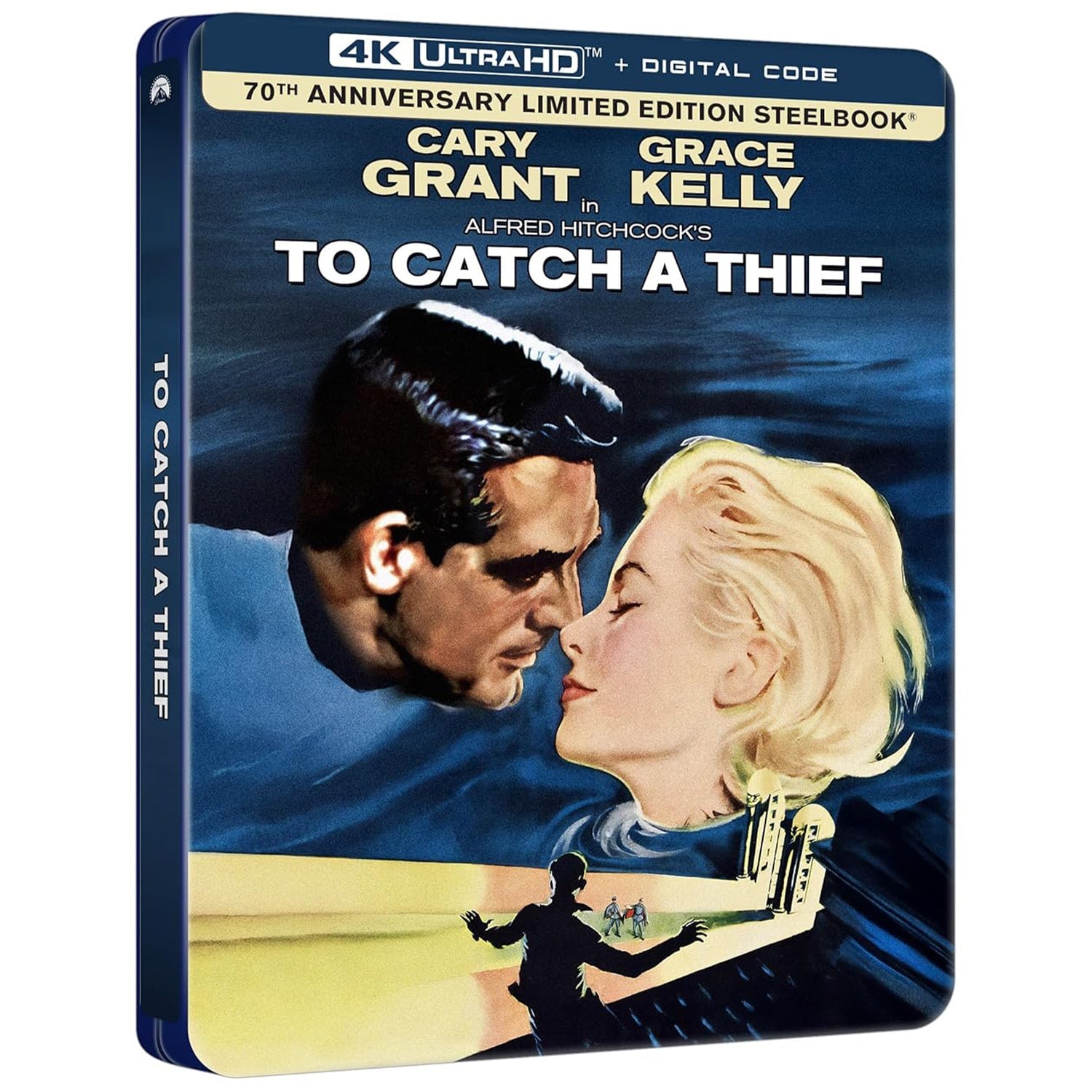 Поймать вора (1955) (англ. язык) (4K UHD Blu-ray) Steelbook