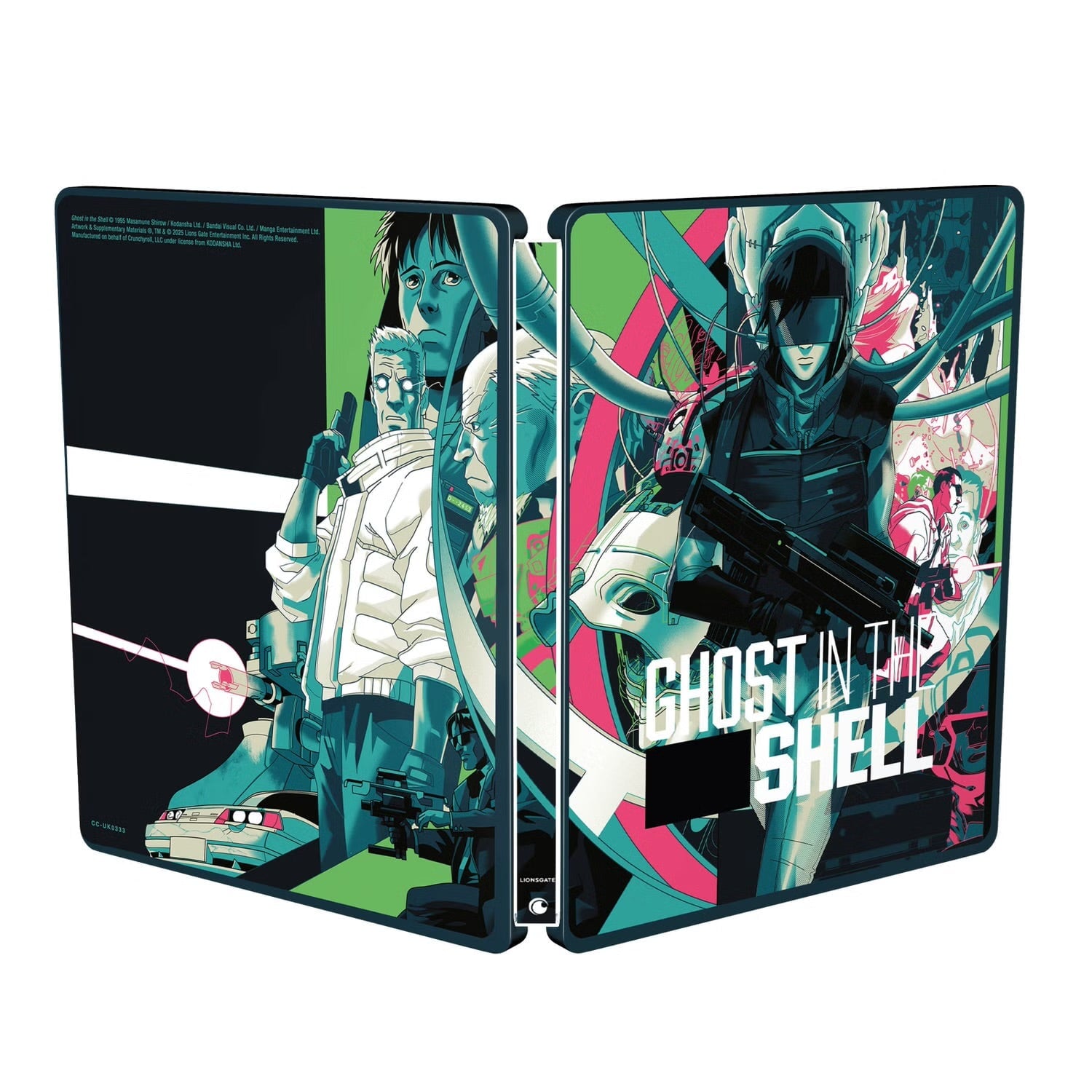 Призрак в доспехах (1995) (англ. язык) (4K UHD + Blu-ray) 30th Anniversary Edition Steelbook (Shiro / White Edition)