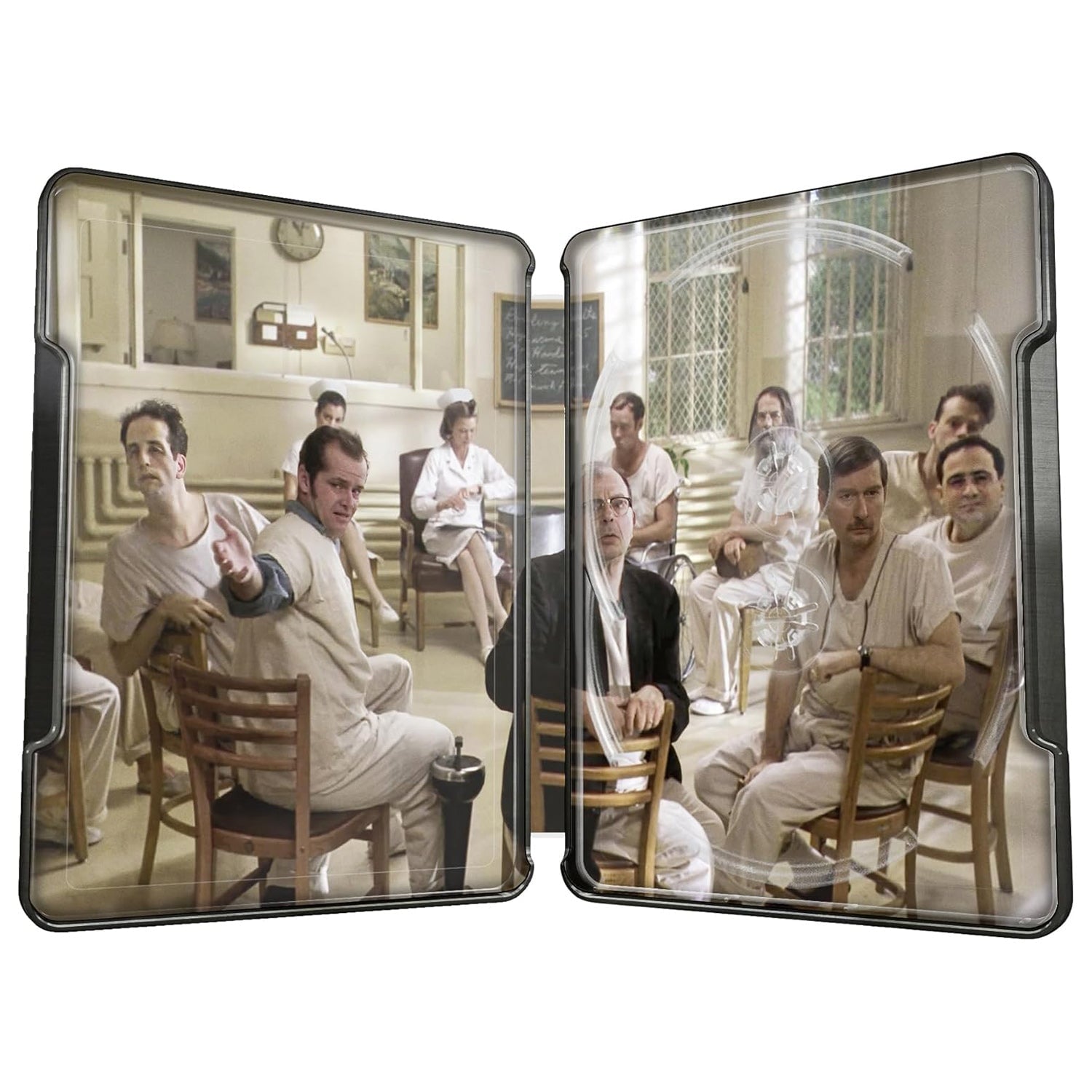 Пролетая над гнездом кукушки (1975) (4K UHD + Blu-ray) Steelbook