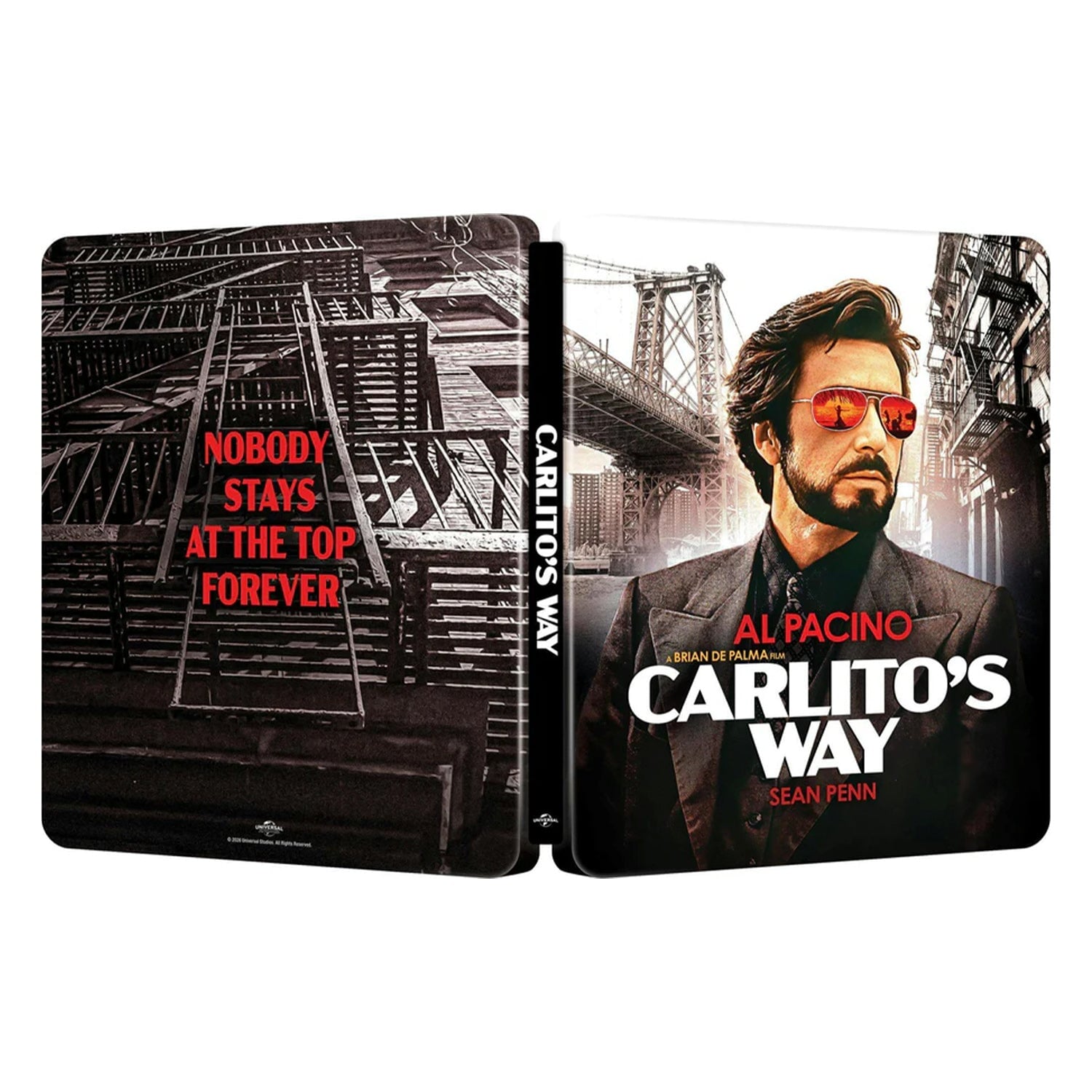 Путь Карлито (1993) (англ. язык) (4K UHD + Blu-ray) Steelbook