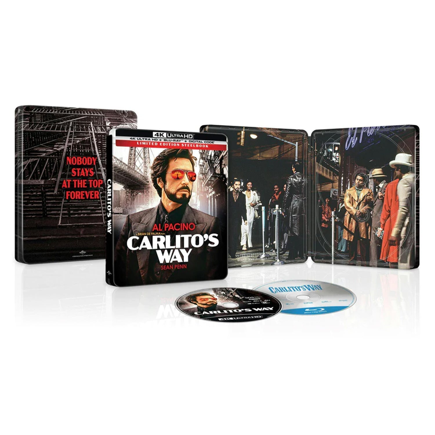 Путь Карлито (1993) (англ. язык) (4K UHD + Blu-ray) Steelbook