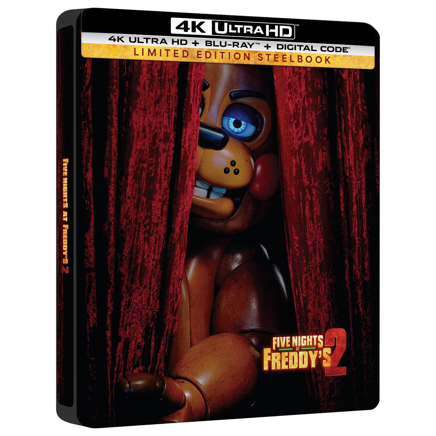 Пять ночей с Фредди 2 (2025) (англ. язык) (4K UHD + Blu-ray) Steelbook