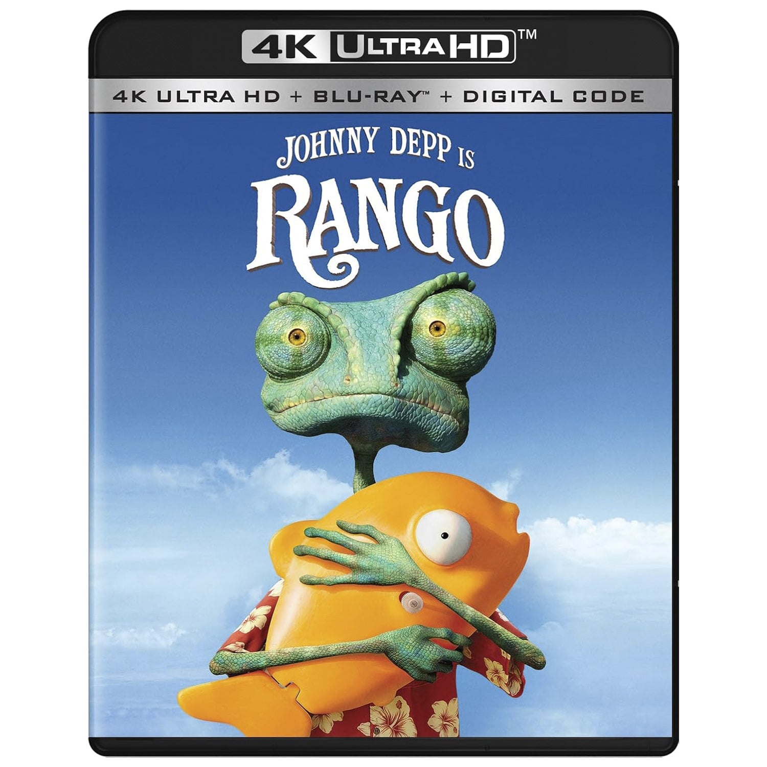 Ранго (2011) (англ. язык) (4K UHD + Blu-ray)