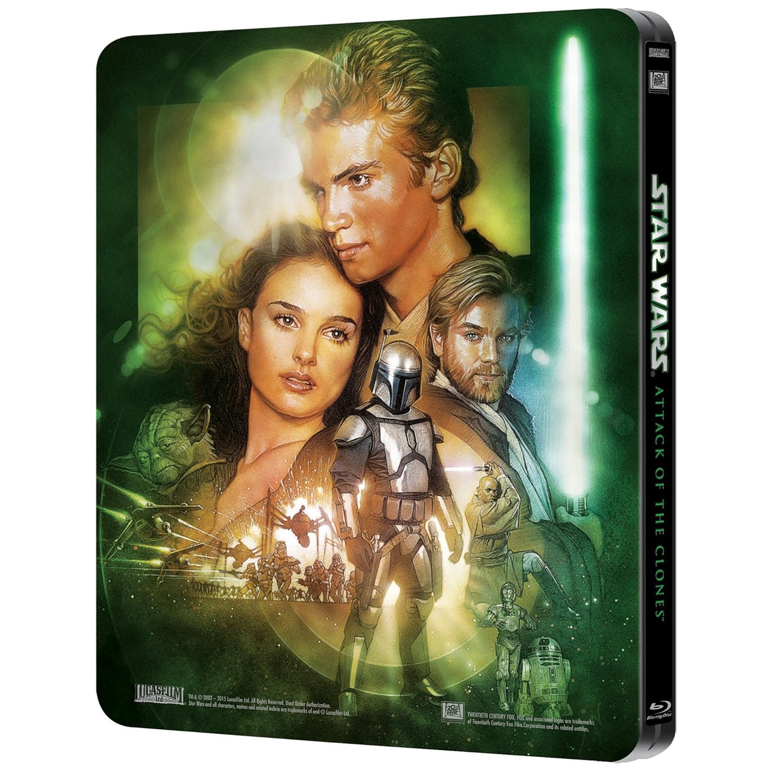Star Wars: Episode II – Attack of the Clones (Blu-ray) Steelbook
