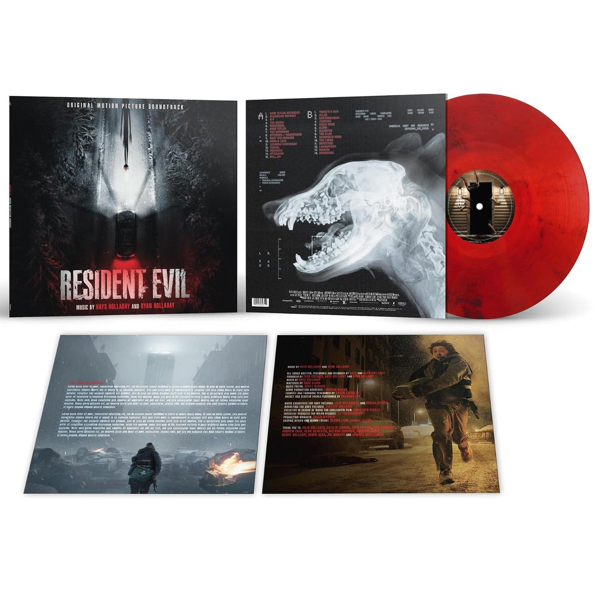 Resident Evil (2026) (Original Motion Picture Soundtrack) (Red Smoked Color Vinyl LP)