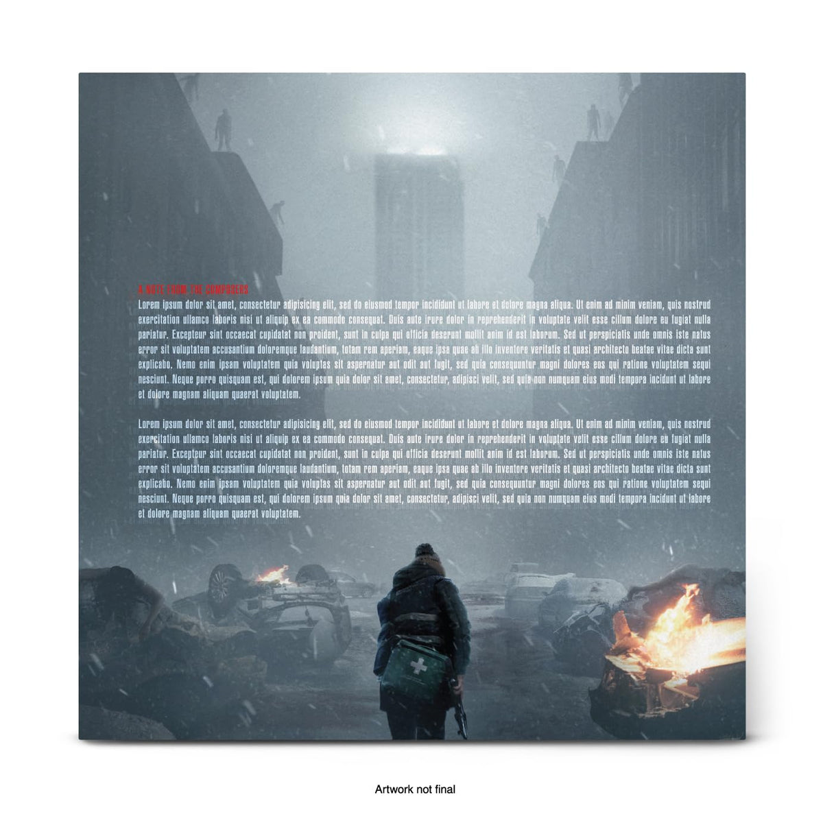 Resident Evil (2026) (Original Motion Picture Soundtrack) (Red Smoked Color Vinyl LP)