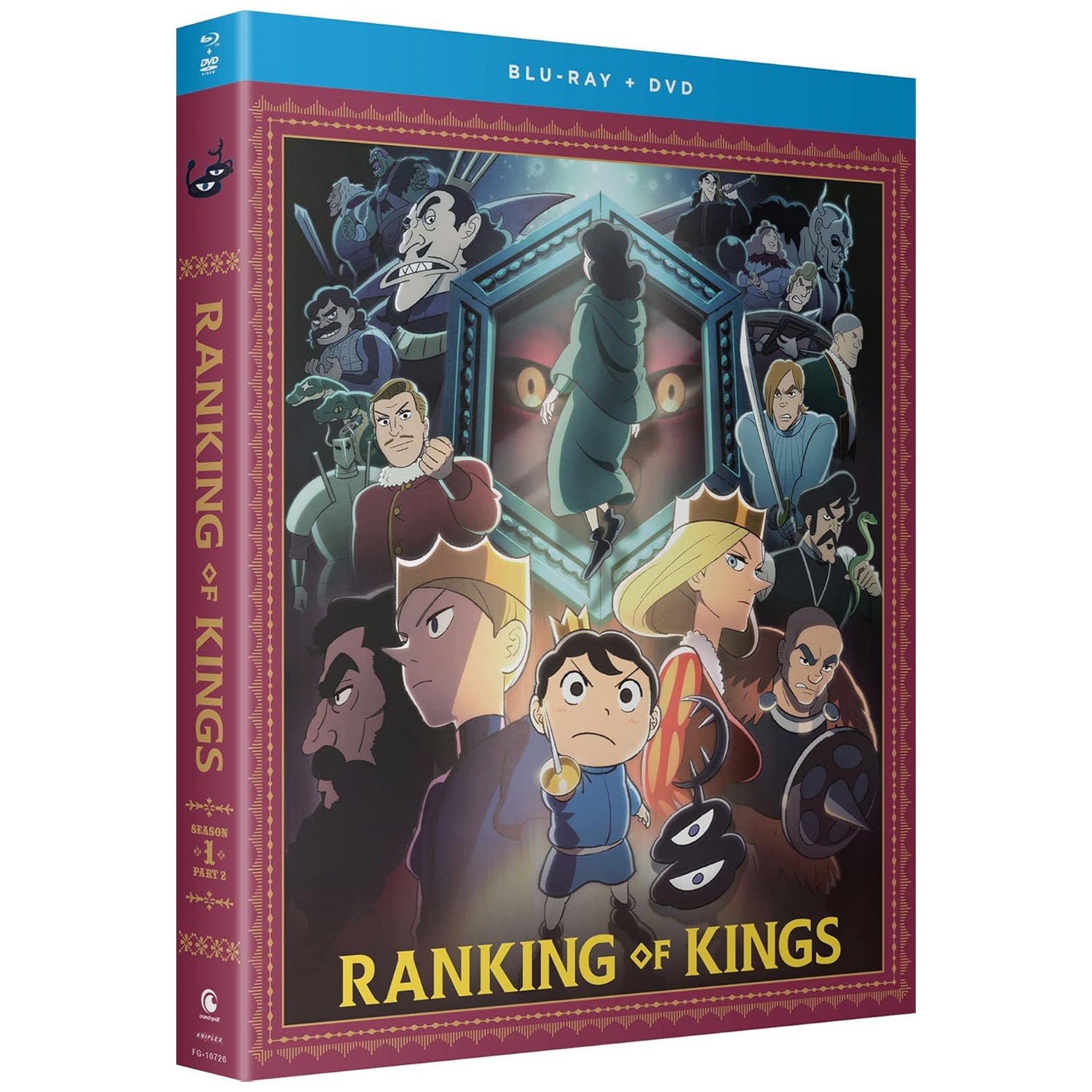 Рейтинг короля: Сезон 1 Часть 2 (2022) (англ. язык) (2 Blu-ray + 2 DVD)