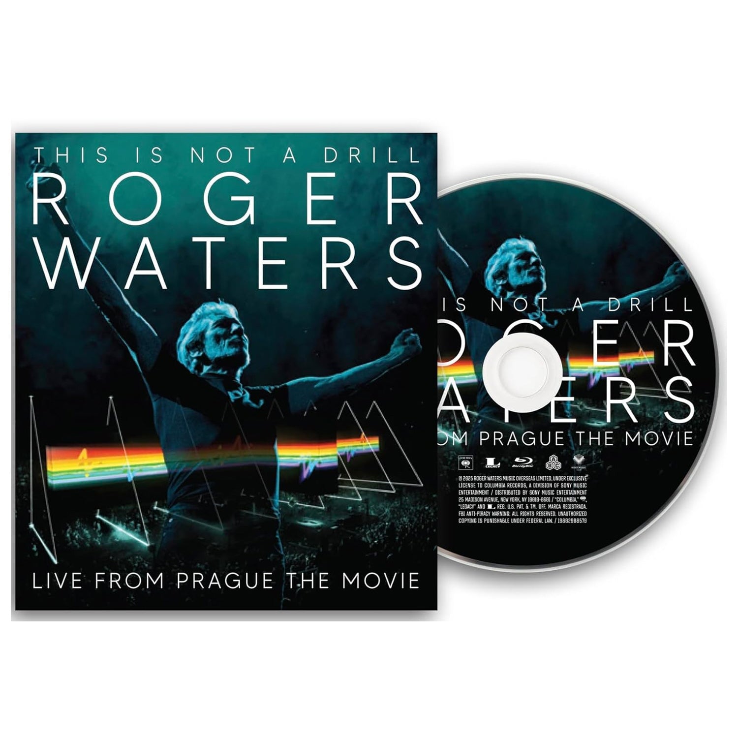 Roger Waters: This Is Not a Drill - Live From Prague (2023) (Blu-ray) DigiPack