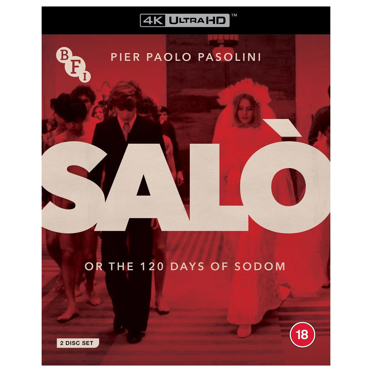 Сало, или 120 дней Содома (1975) (англ. язык) (4K UHD + Bonus Blu-ray)